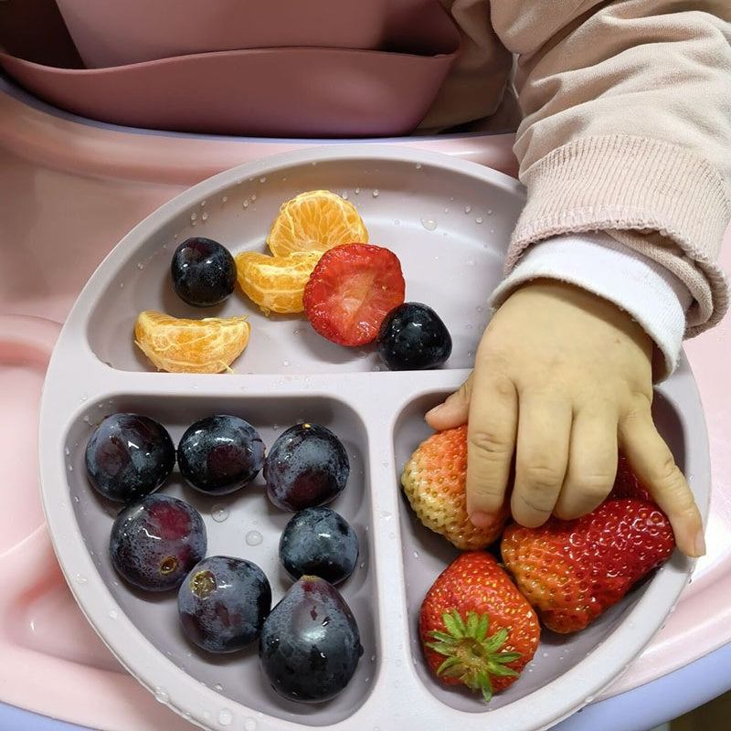 Set de Alimentación infantil silicona
