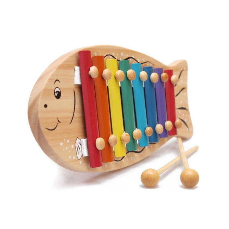Xilofono Metalofono Forma de Pez