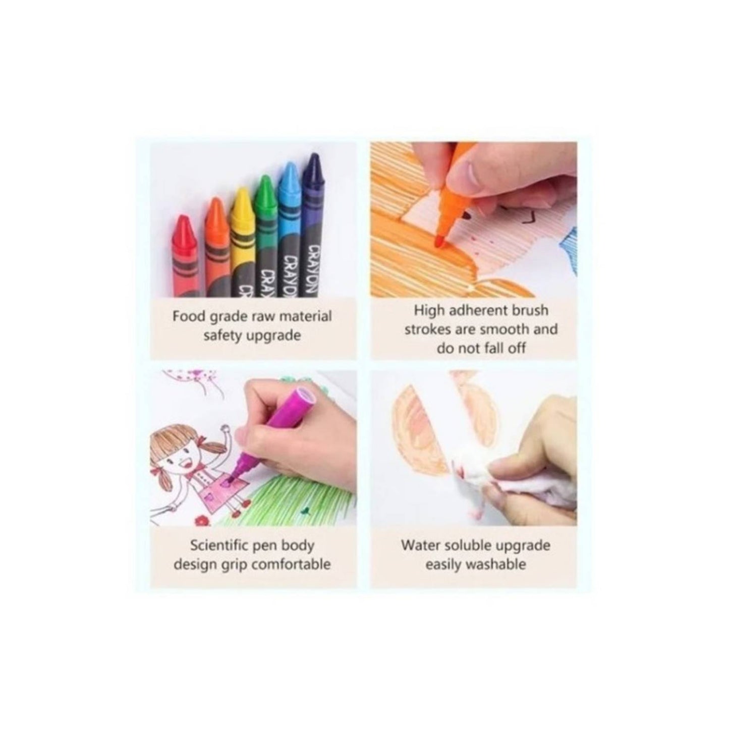 Set de Arte 180 piezas Lápices para Colorear