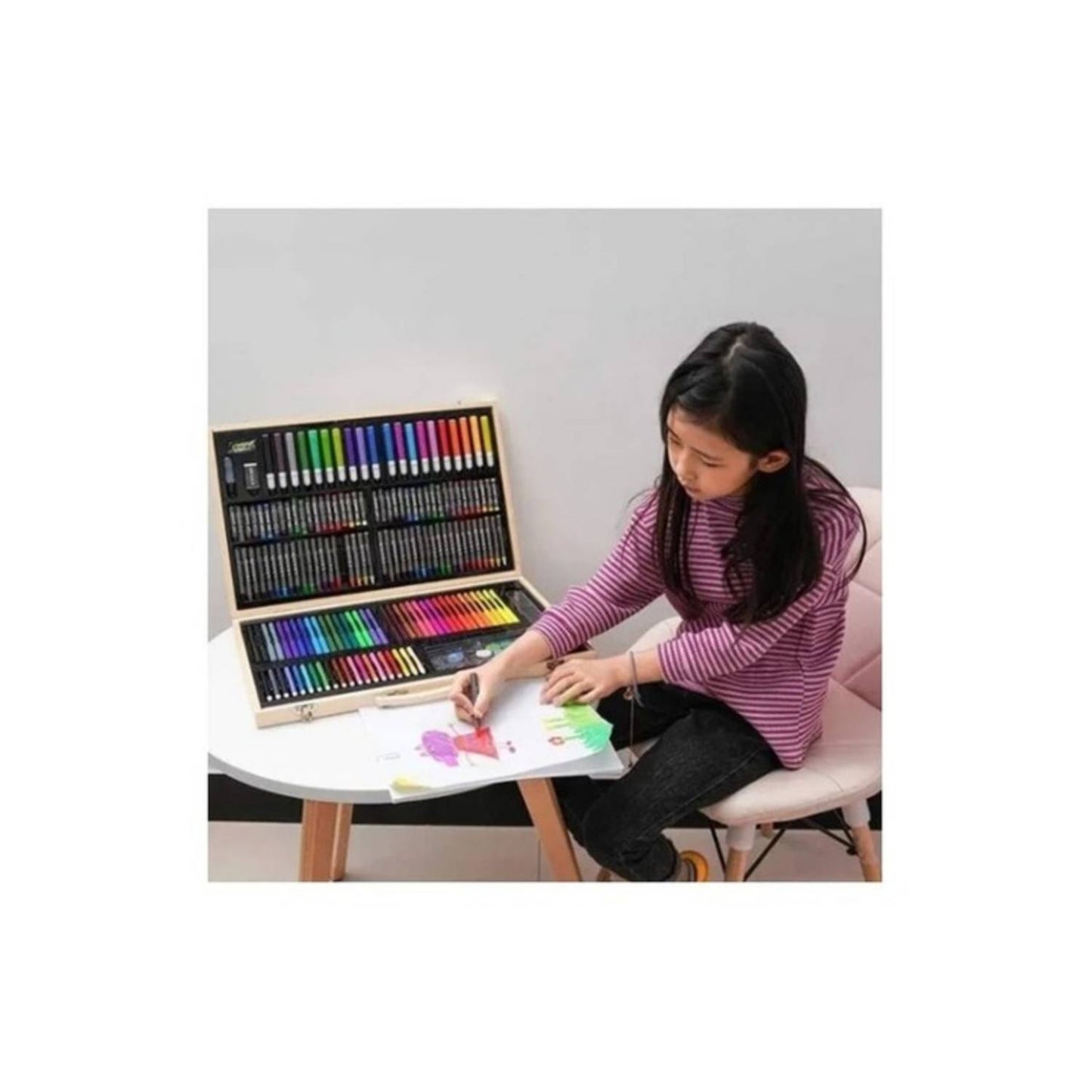 Set de Arte 180 piezas Lápices para Colorear