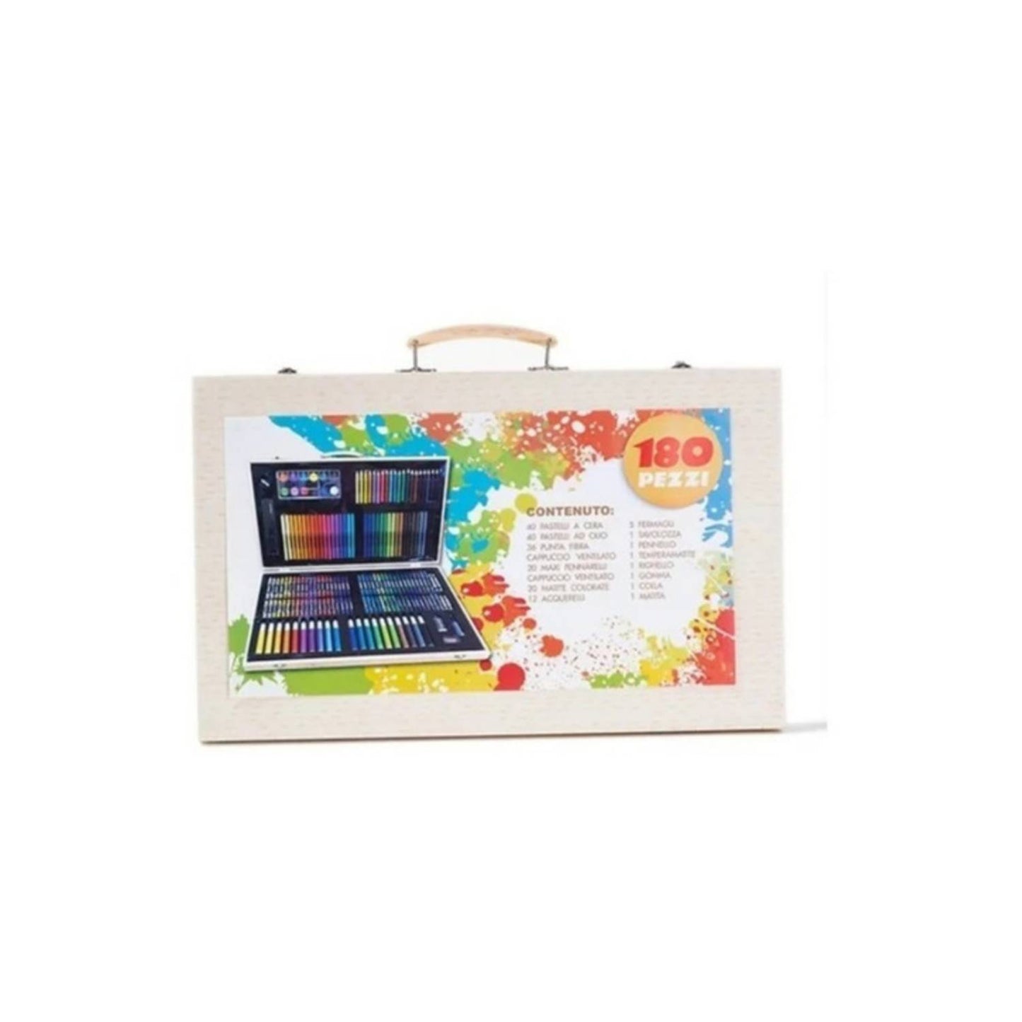 Set de Arte 180 piezas Lápices para Colorear