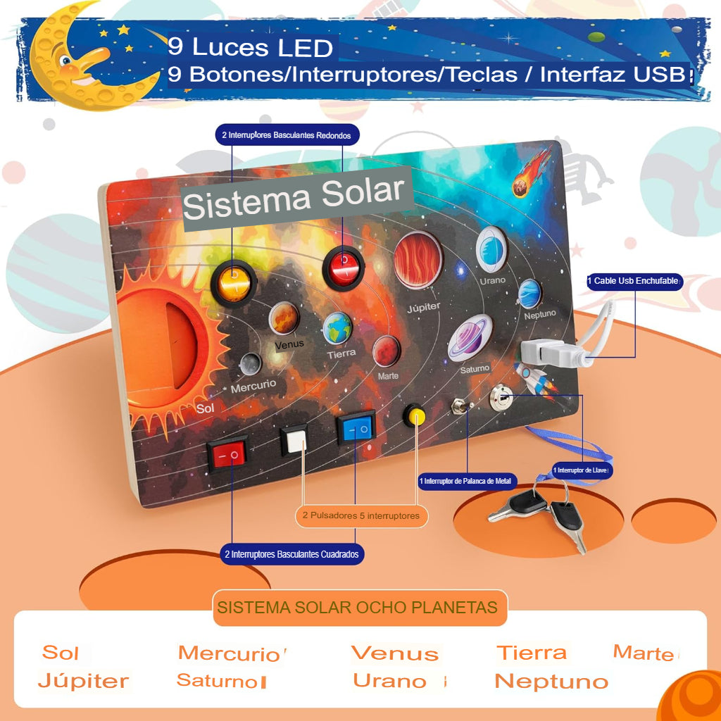 Sistema Solar Sensorial Montessori