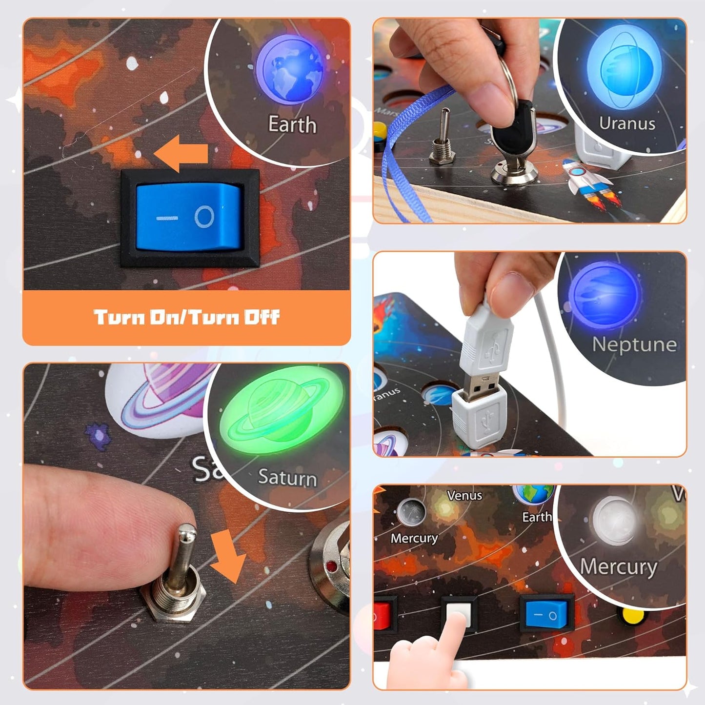 Sistema Solar Sensorial Montessori