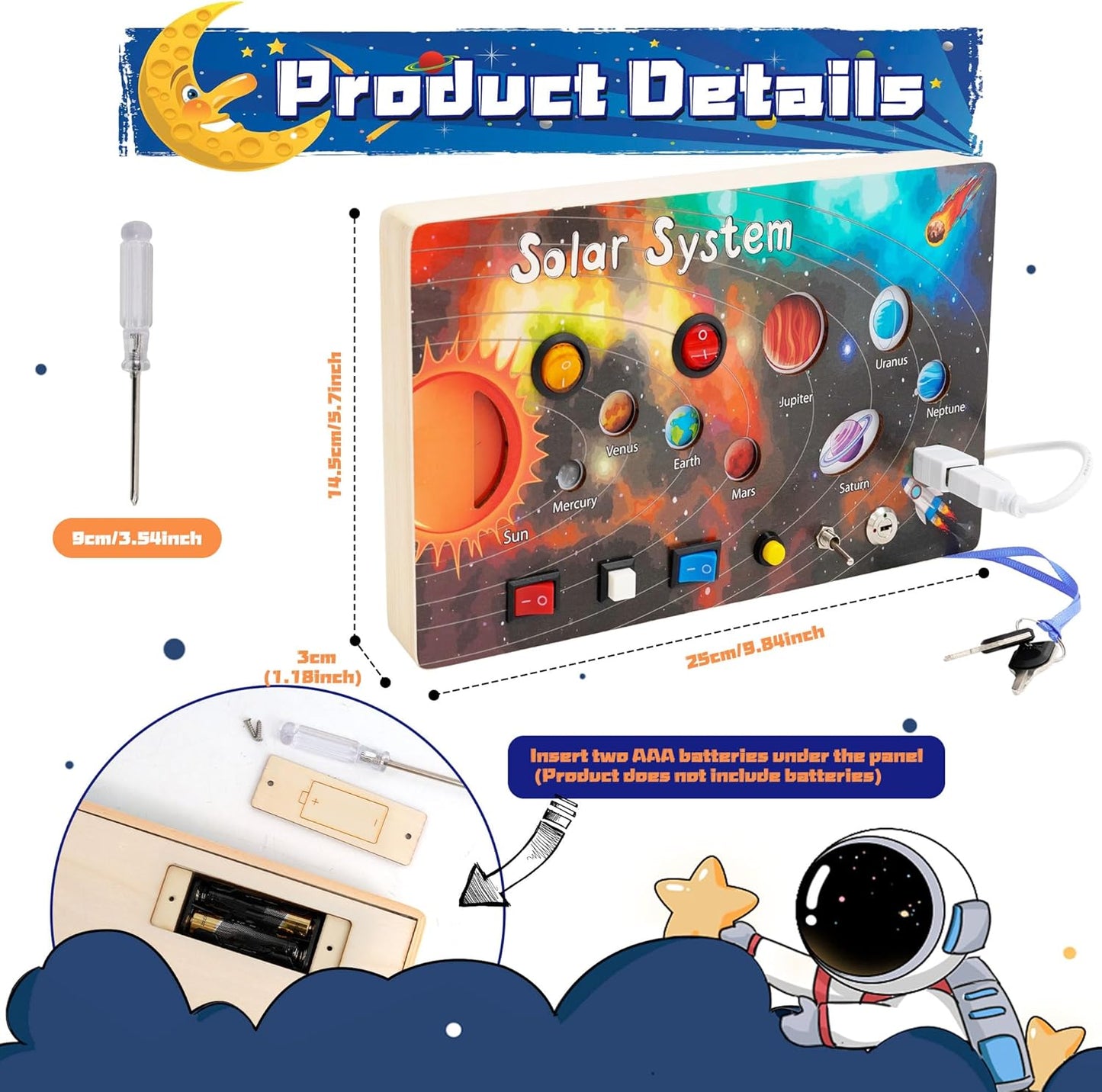 Sistema Solar Sensorial Montessori