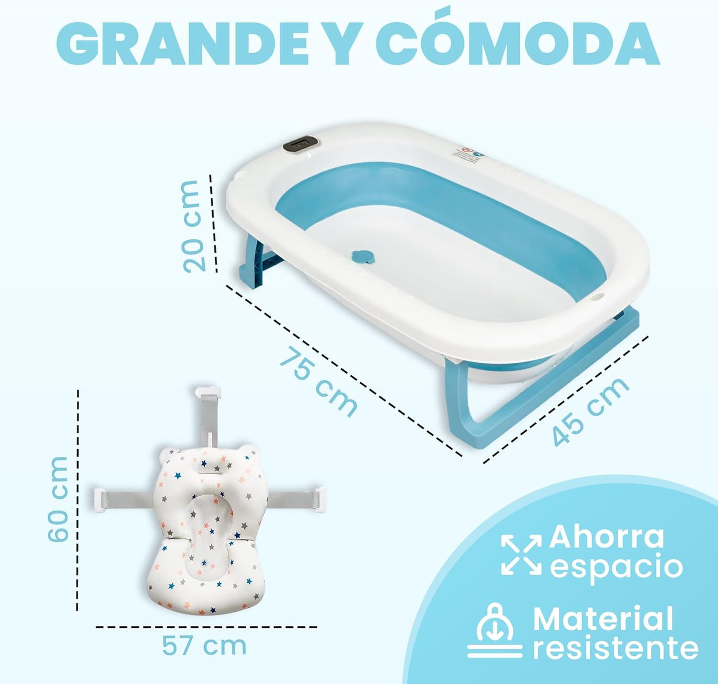 Bañera Plegable