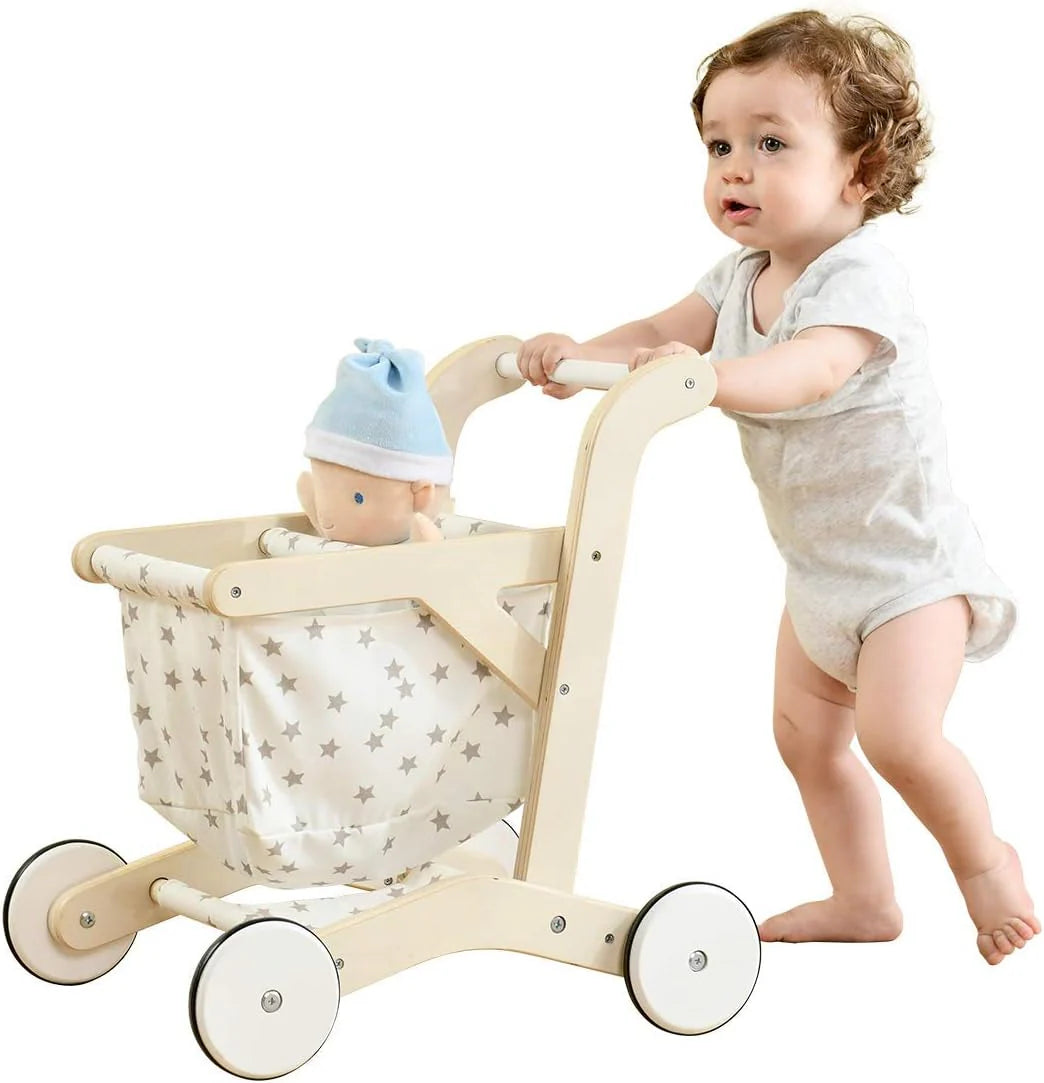 Carrito De Compras Madera