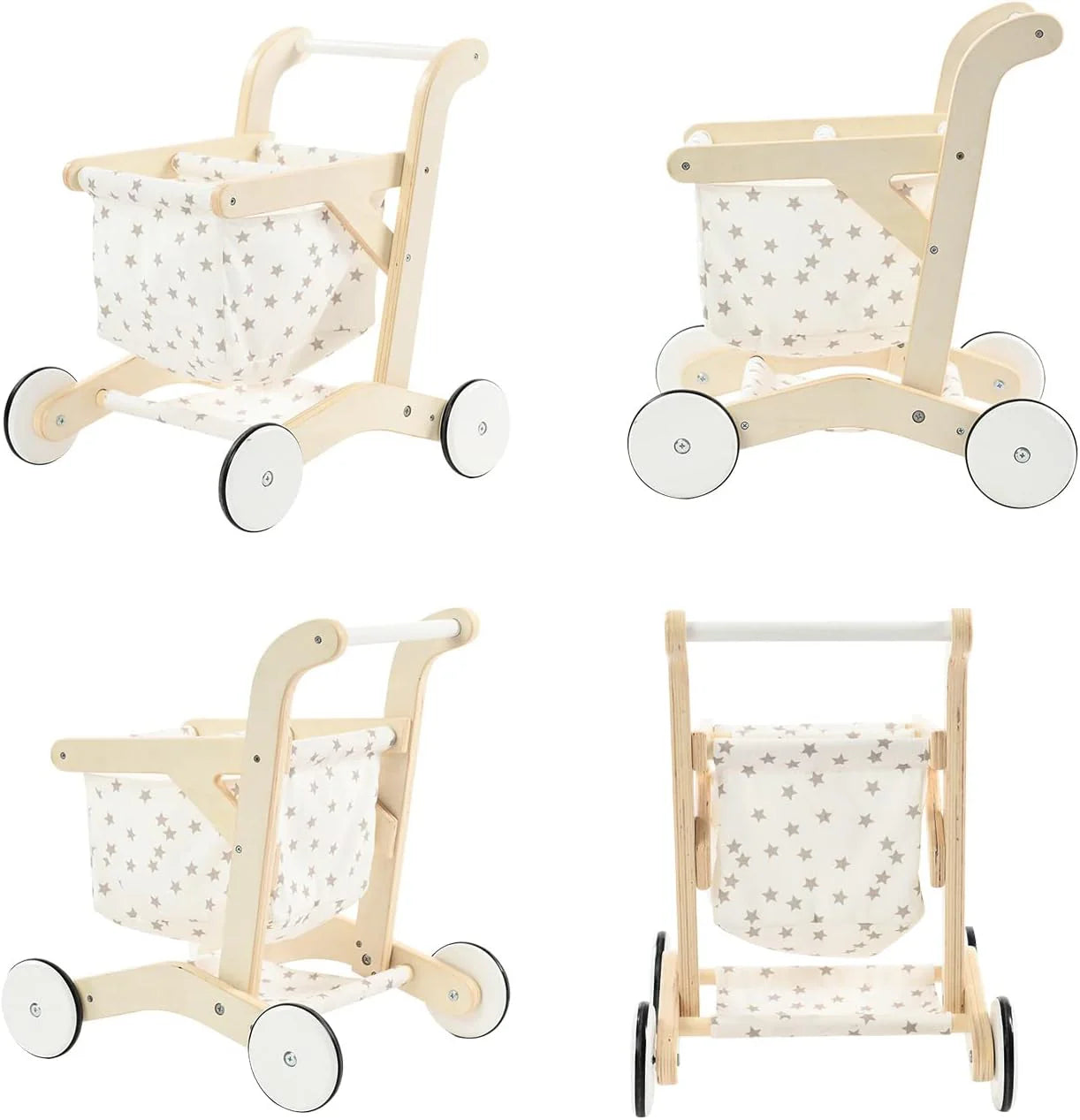 Carrito De Compras Madera