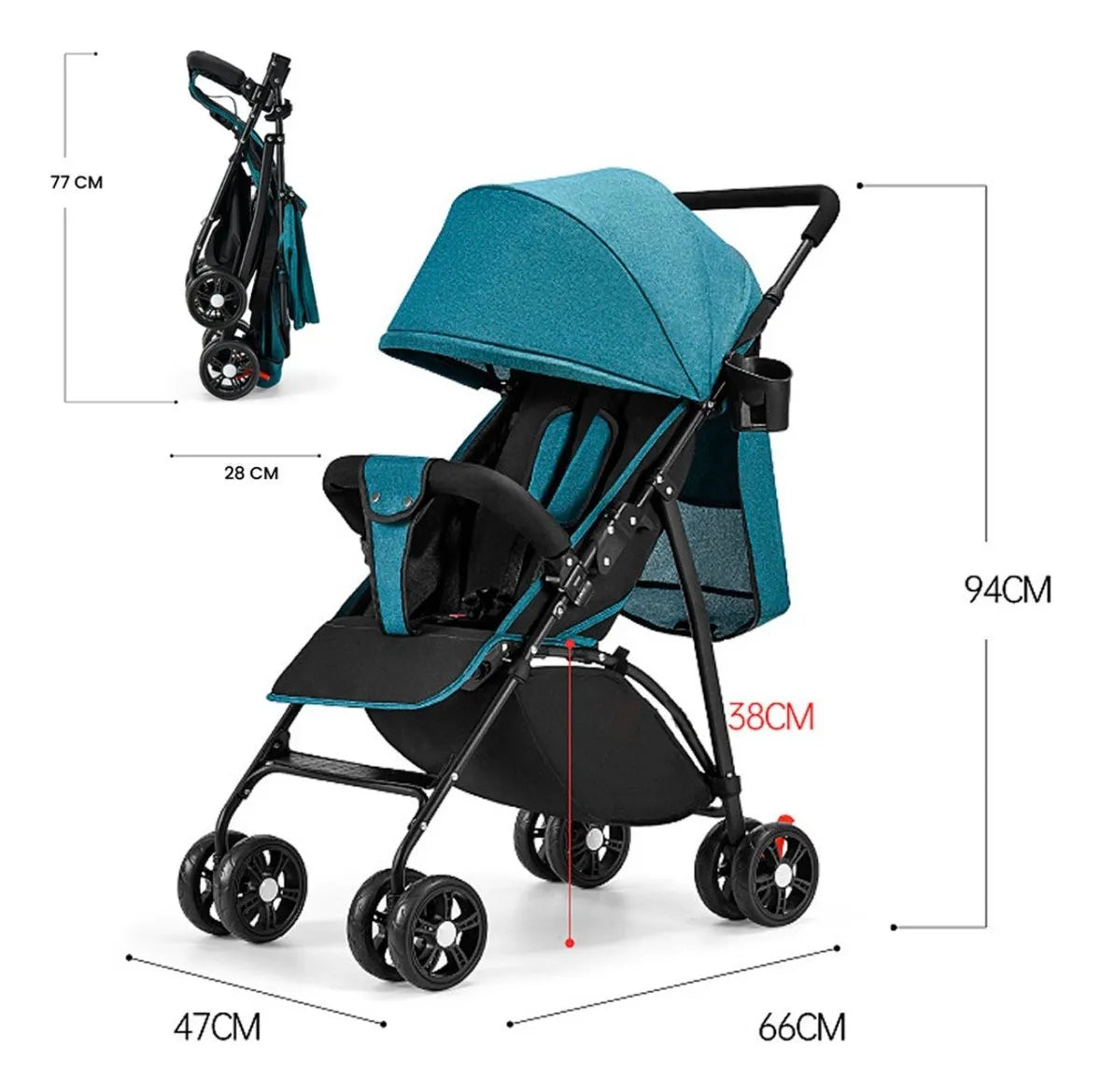 Coche Plegable