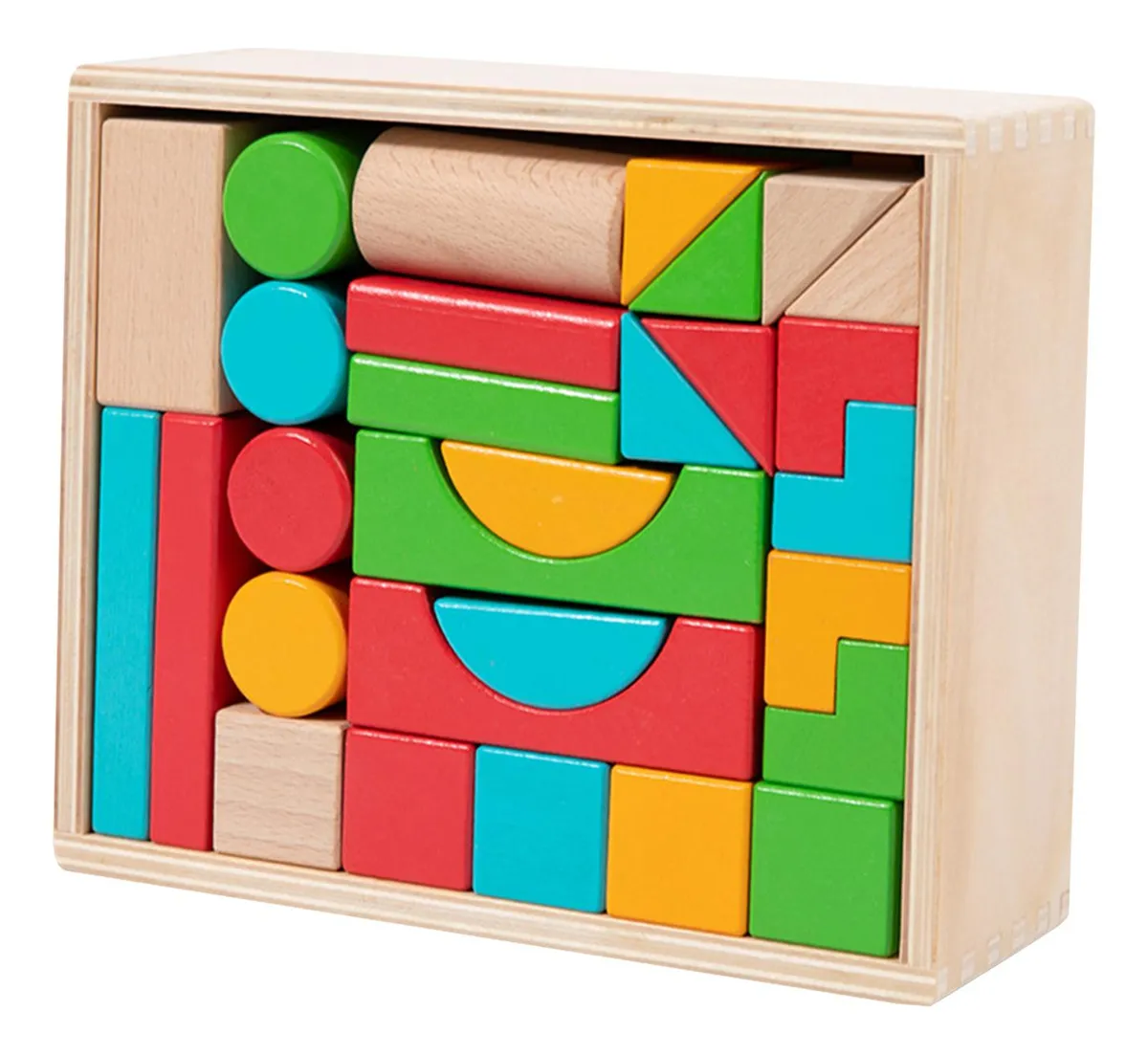 Bloques montessori apilables para niños