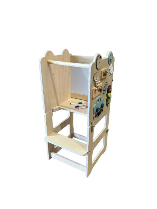 Torre de aprendizaje sensorial Escritorio Montessori