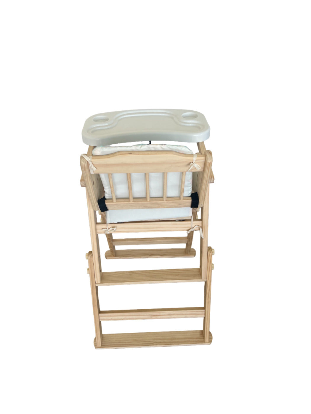 Silla de comer Ajustable con Bandeja desmontable Acolchada