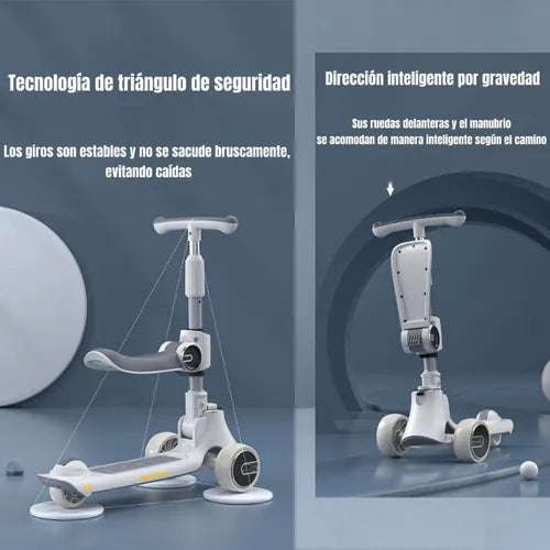 Scooter 2 en 1