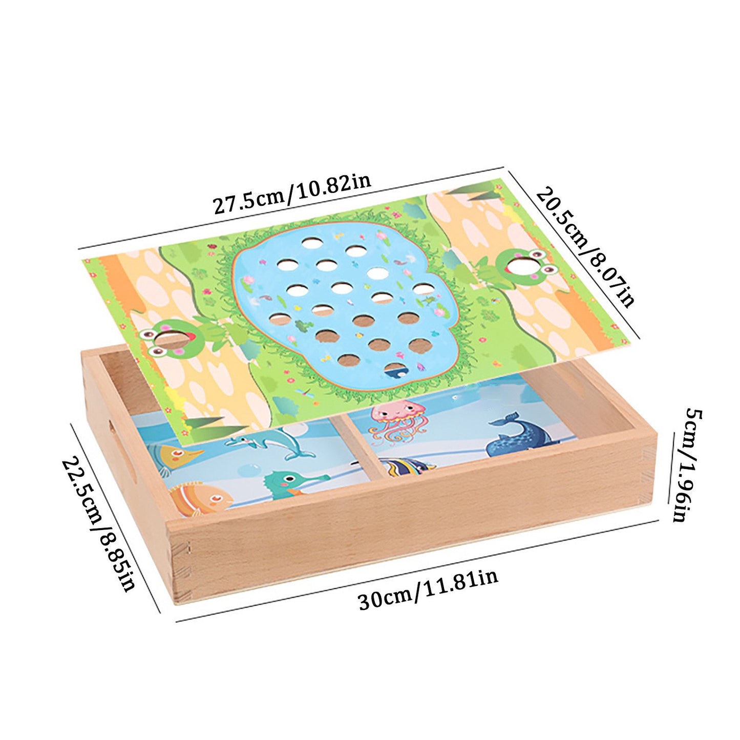 Juego de Pesca Milagrosa Magnetica