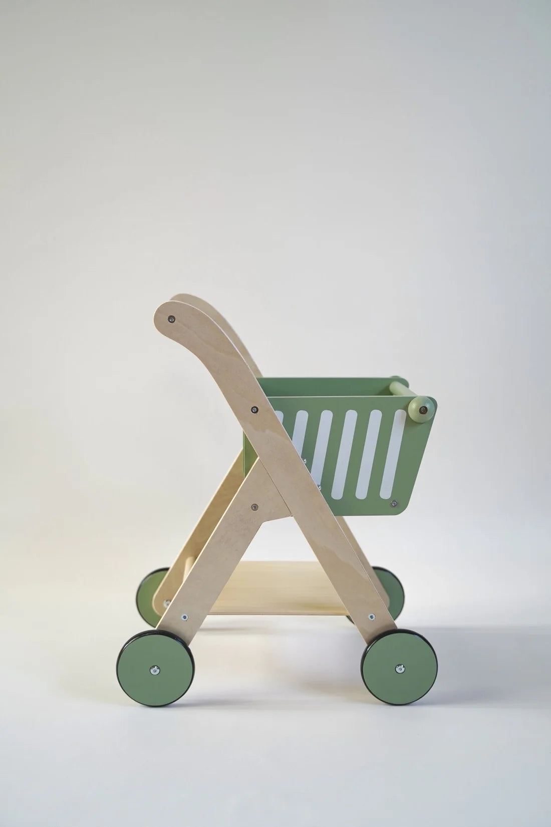 Carrito Supermercado de Madera