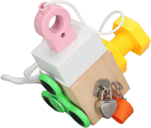 Cubo de juguete montessori Sensorial Spinner