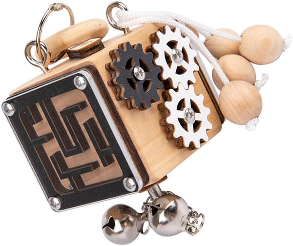 Cubo Sensorial montessori Engranajes