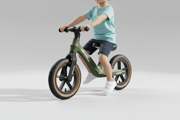 Bicicleta Equilibrio Verde