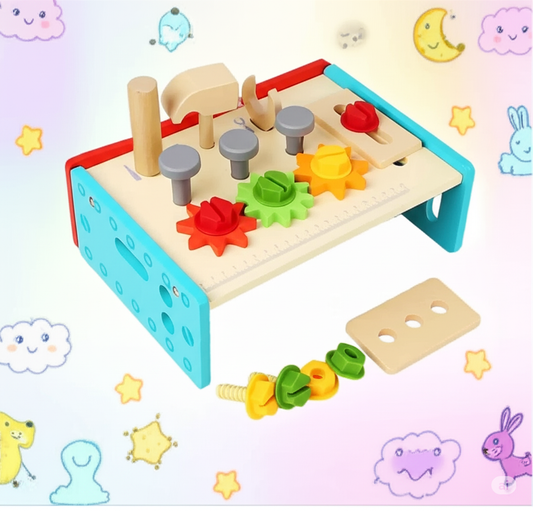 Set Herramientas de Madera para niños