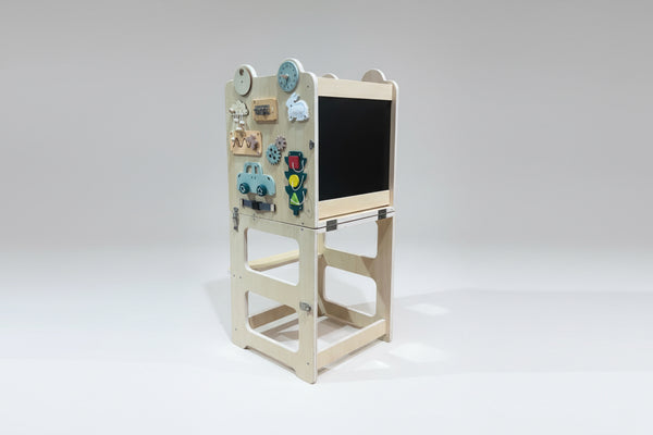 Torre de aprendizaje sensorial  Escritorio Montessori