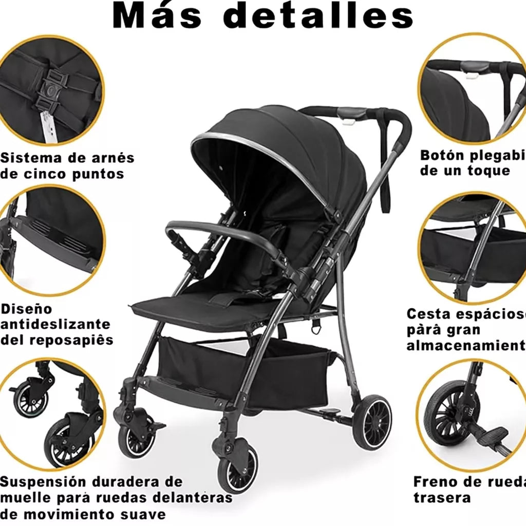 Coche de Paseo Reversible