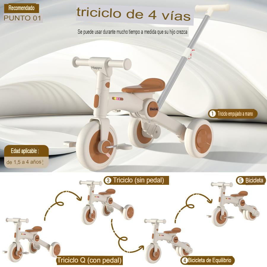Triciclo Evolutivo 4 en 1