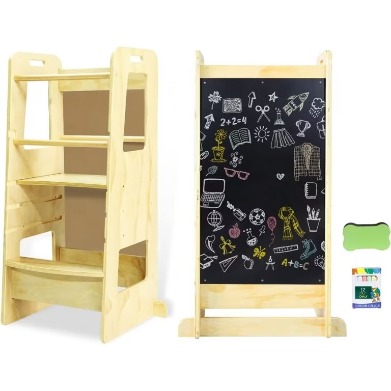Torre de Aprendizaje con Resbalin y Pizarra