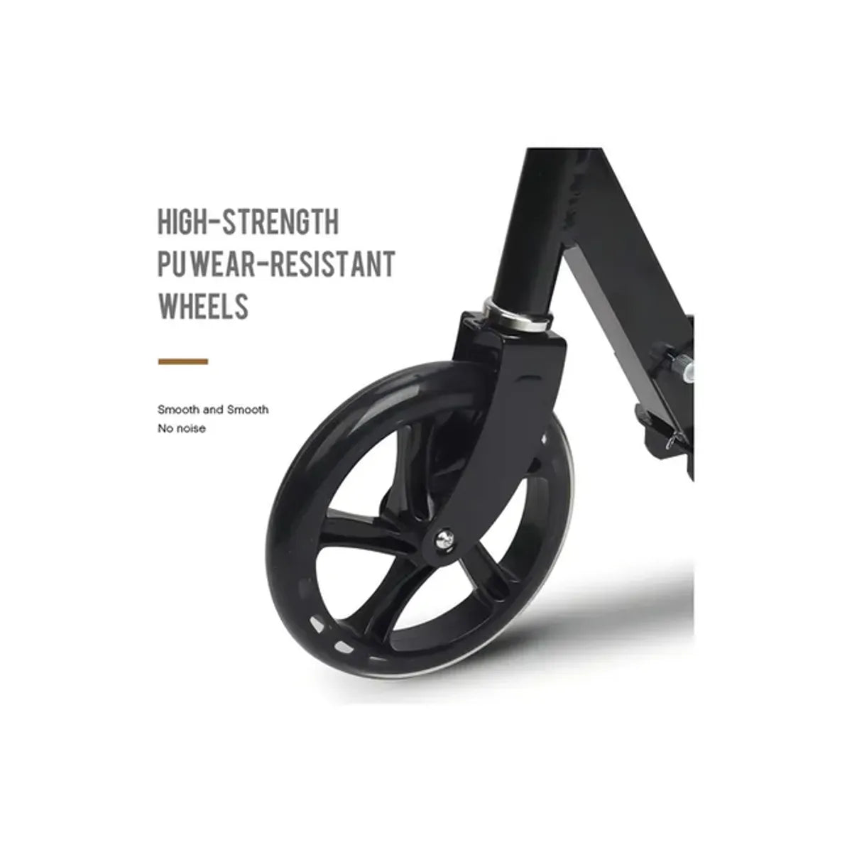 Monopatin Plegable Negro